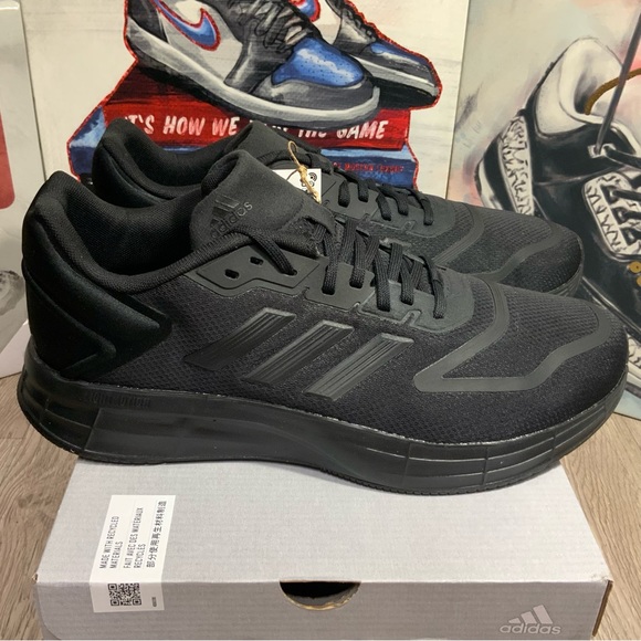 Men Adidas Duramo Athletic/Running Shoes Black GY3856 Size 9 Wide - Picture 7 of 12